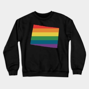 Colorado State Rainbow Crewneck Sweatshirt